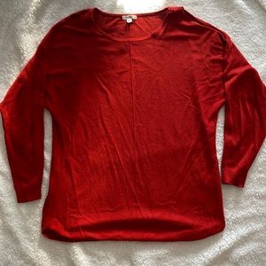 Medium peekaboo 3/4 sleeve sweater
